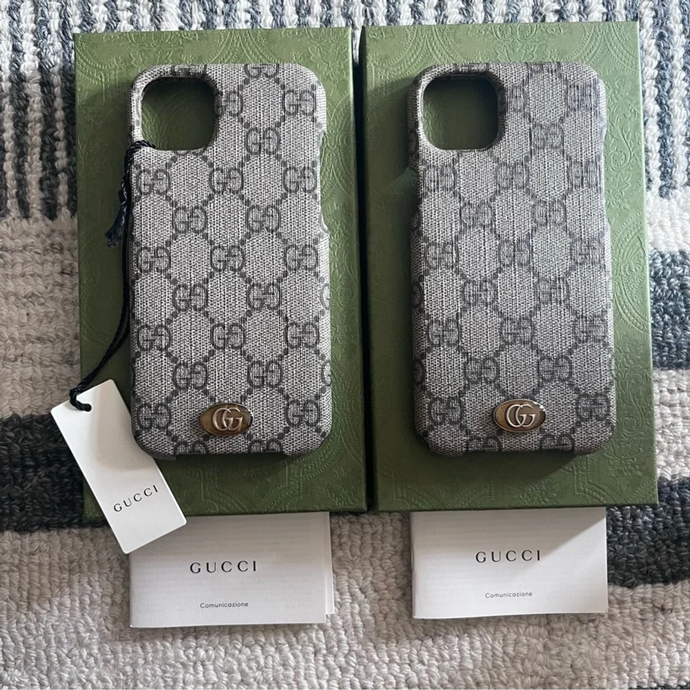 🤎NWT🤎 Gucci Ophidia iPhone 14/15 PLUS Case (753612 K5I0S 9742) - Picture 8 of 10